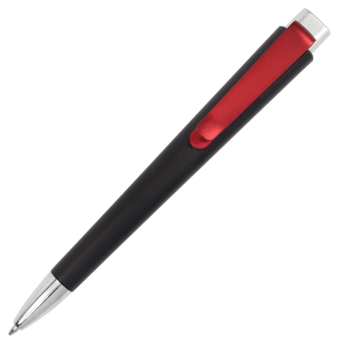 Metallic Clip Ballpoint Pen