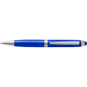 Coloured Barrel Ballpoint Pen with Stylus