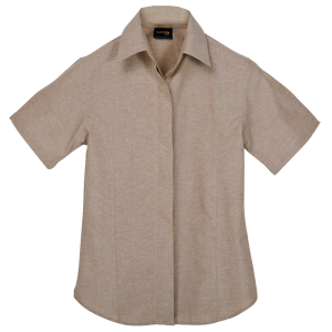 Oxford Blouse Short Sleeve Ladies