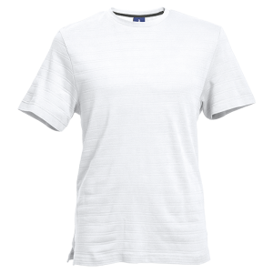 170g Pique Knit Jacquard Stripe T-Shirt