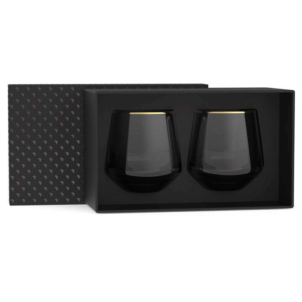 Andy Cartwright Afrique Dusk Whiskey Glass Set - Image 3