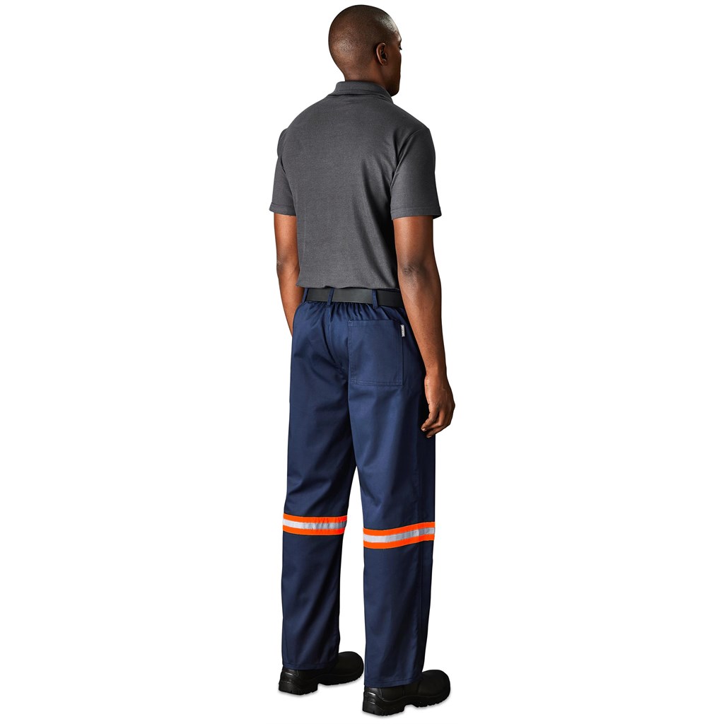 Site Premium Polycotton Pants - Reflective Legs - Orange Tape - Image 8