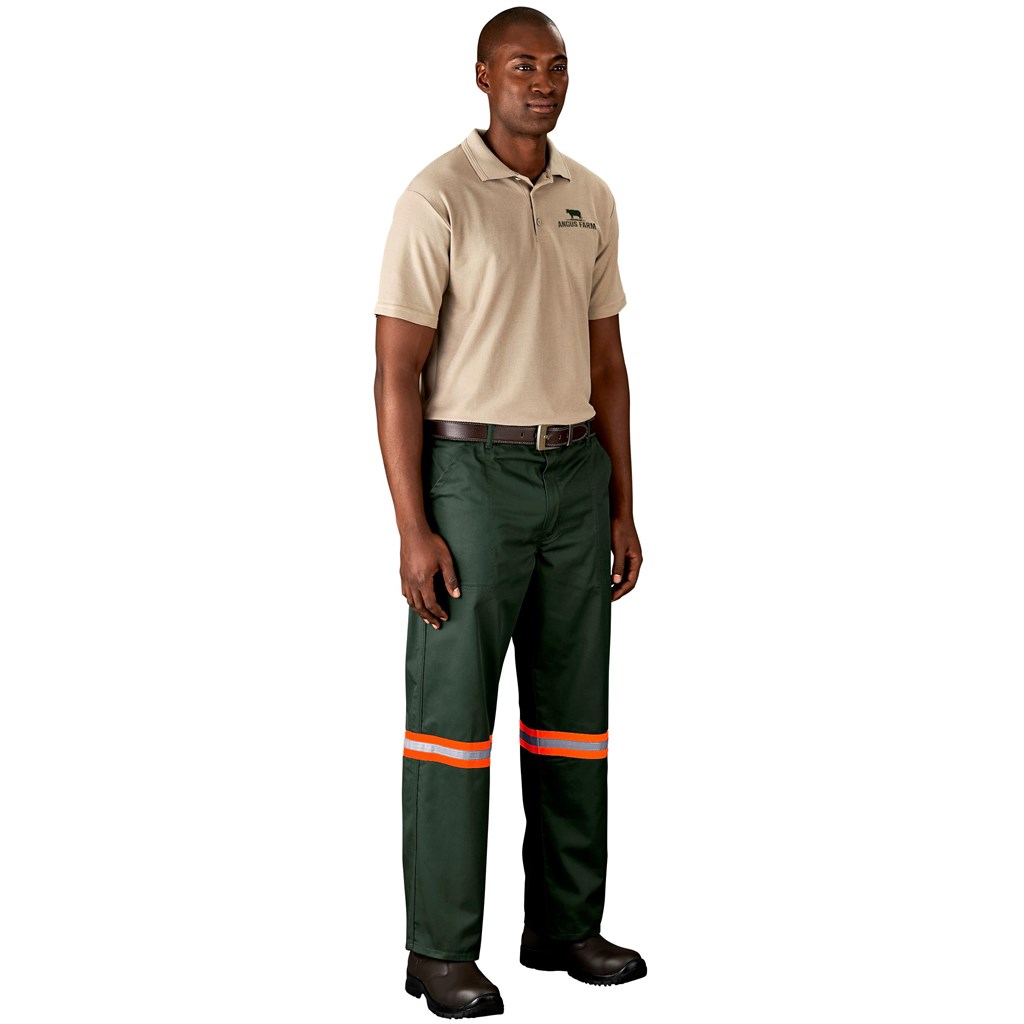 Site Premium Polycotton Pants - Reflective Legs - Orange Tape - Image 14