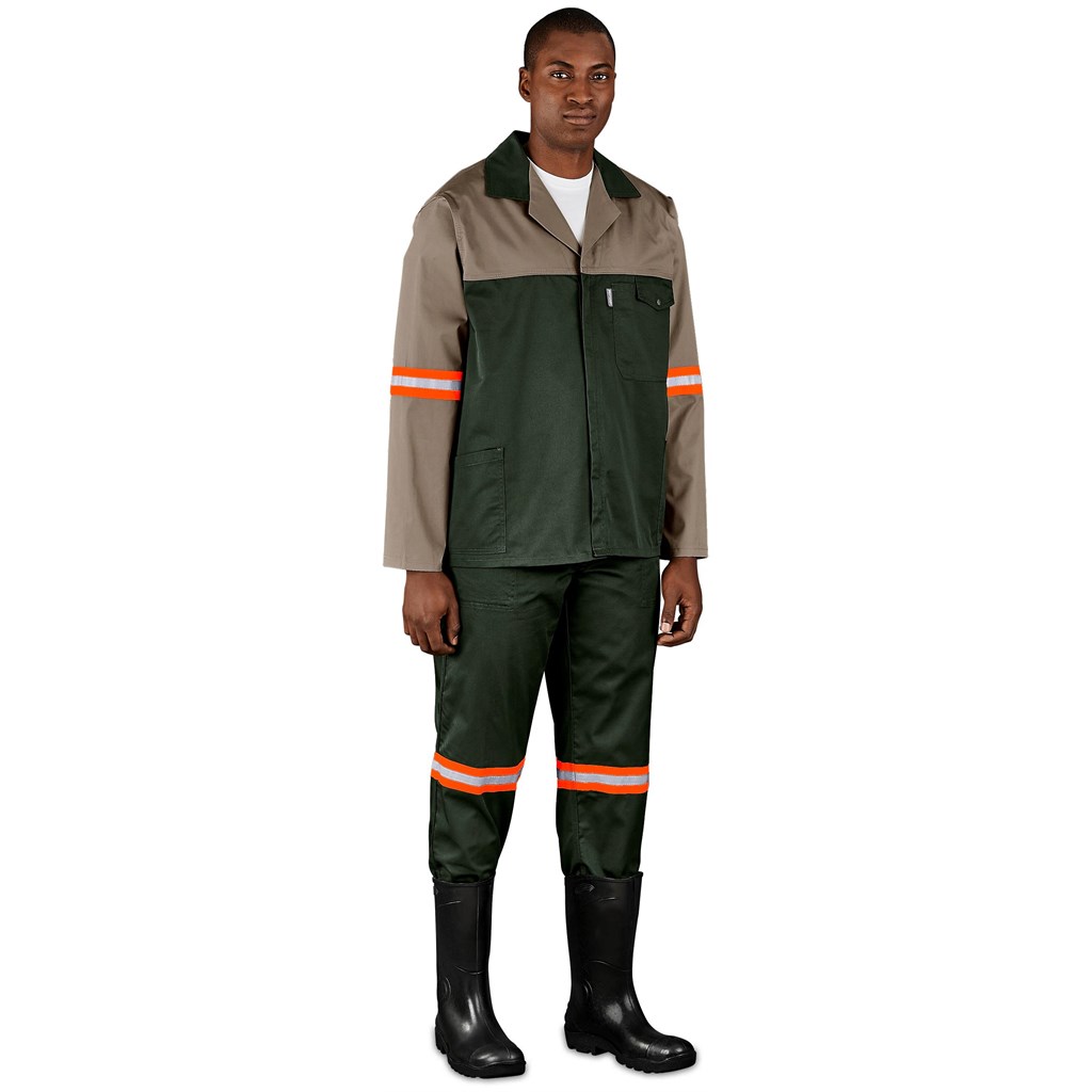 Site Premium Polycotton Pants - Reflective Legs - Orange Tape - Image 10