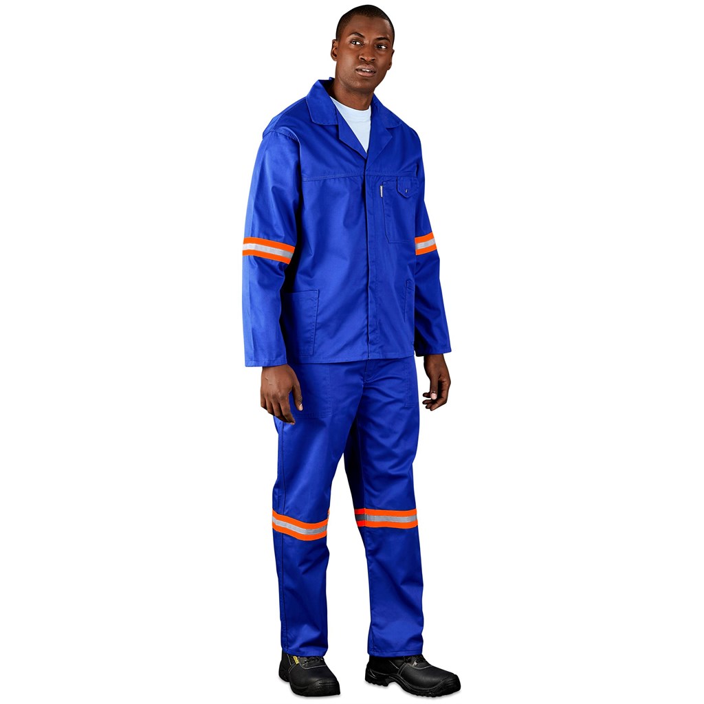 Site Premium Polycotton Pants - Reflective Legs - Orange Tape - Image 13