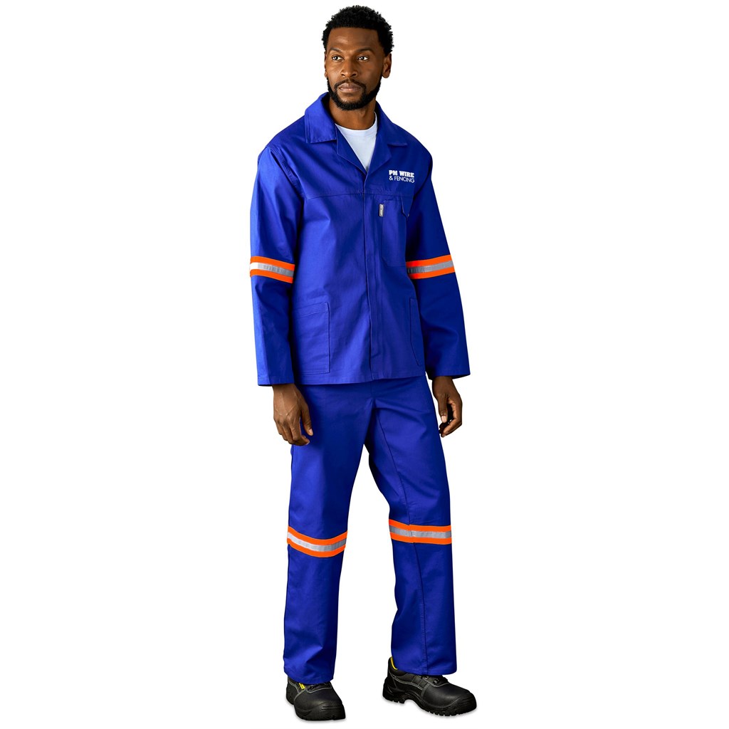 Artisan Premium 100% Cotton Pants - Reflective Legs - Orange Tape - Image 6