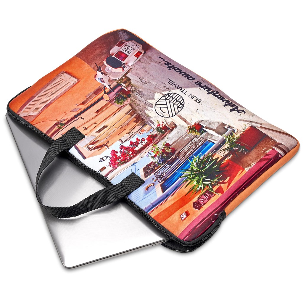 Hoppla Cloud Neoprene Laptop Sleeve with Handles – 15 -16 inch - Image 5