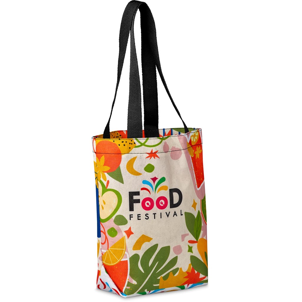Hoppla Bayside Recycled PET Stitch-Bond Shopper - Image 6