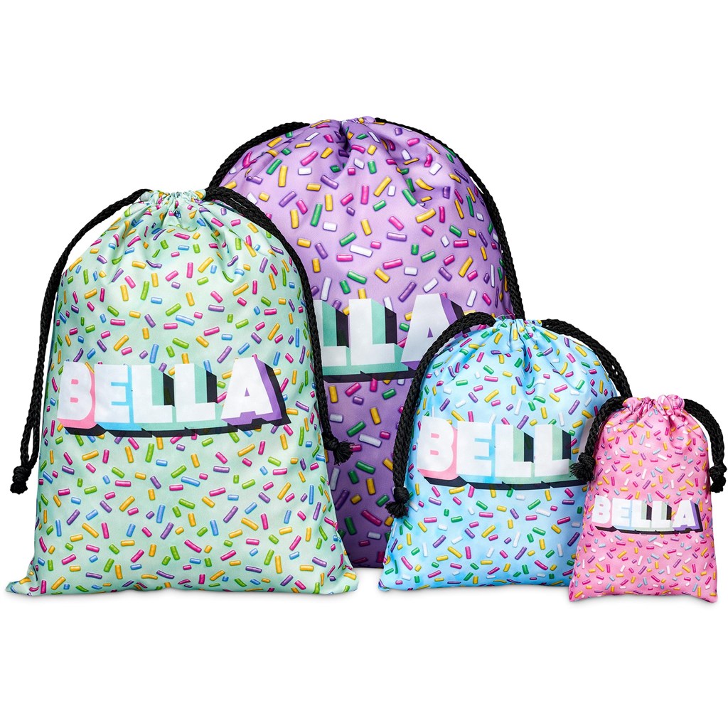 Hoppla Indian Midi Polyester Drawstring Pouch - Image 5