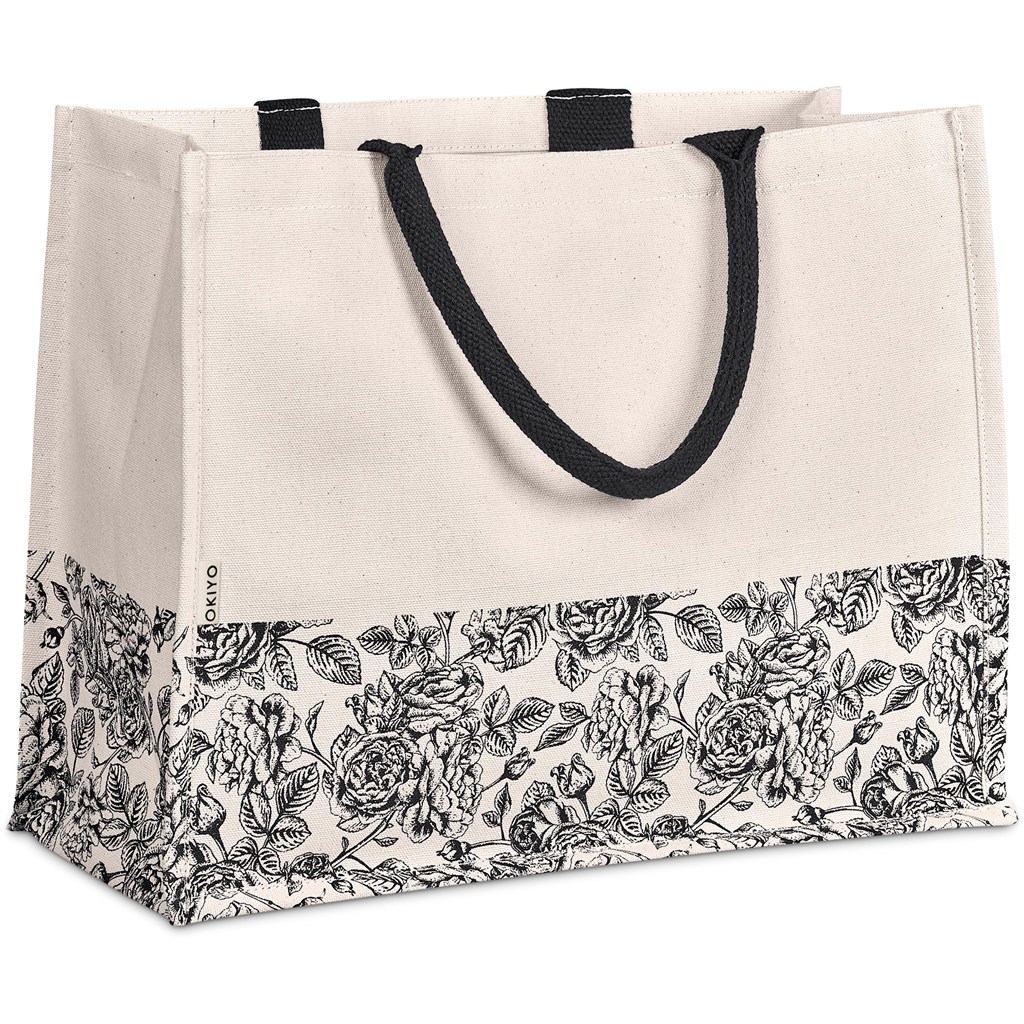 Okiyo Hana Printed Cotton Tote - Image 5