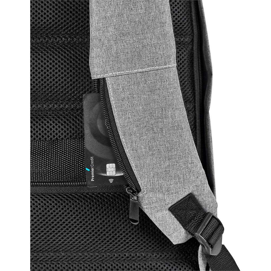 Swiss Cougar Tallinn Anti-Theft Recycled PET Laptop Backpack - Image 5
