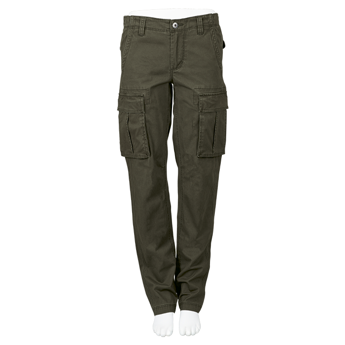Heritage Slim Fit Cargo Trousers Ladies