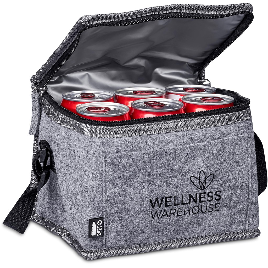 Okiyo Reitoko Recycled PET Felt 6-Can Cooler - Image 3