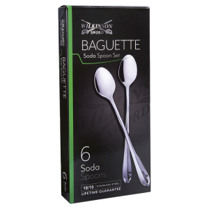 Baguette 6 Piece Soda Spoon Set