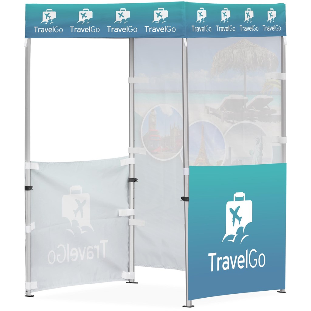 Ovation Sublimated Gazebo 1.5m X 1.5m - 2 Half-Wall Skins - 1 Full-Wall Skin - Image 15
