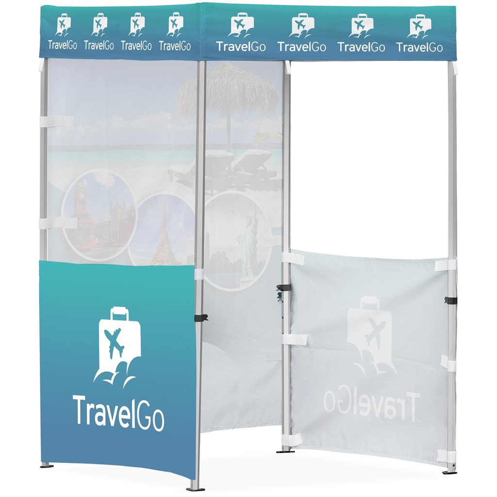 Ovation Sublimated Gazebo 1.5m X 1.5m - 2 Half-Wall Skins - 1 Full-Wall Skin - Image 7