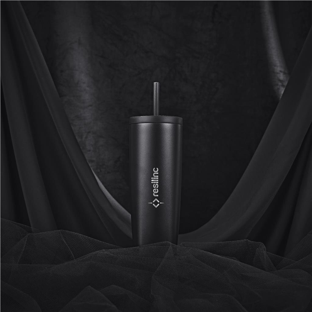 Alex Varga Aurelian Stainless Steel 2-in-1 Vacuum Tumbler & Straw - Image 5