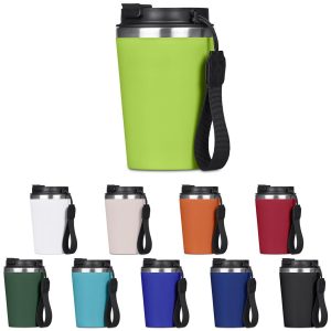 Kooshty Luca Stainless Steel & Plastic Double-Wall Tumbler – 350ml