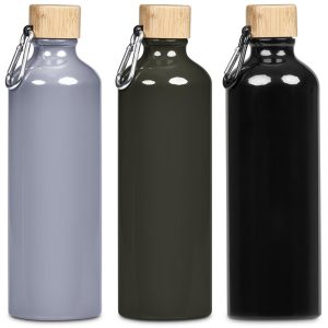 Serendipio Origen Aluminium & Bamboo Water Bottle – 750ml