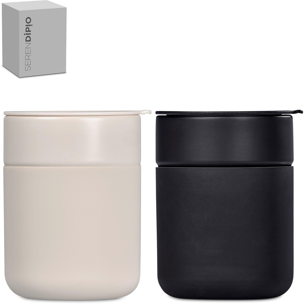Serendipio Pimlico Ceramic Coffee Tumbler - 300ml - Image 3