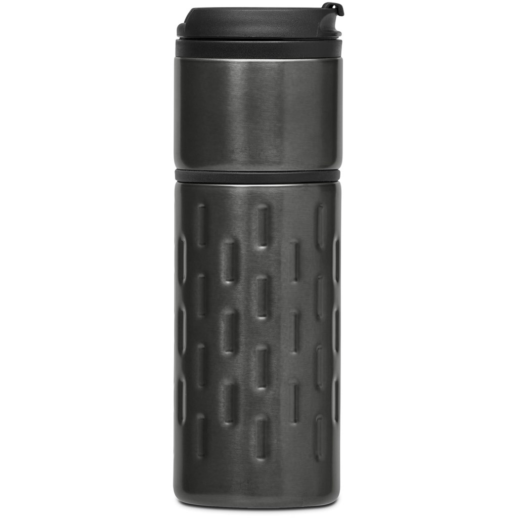 Serendipio Binary Stainless Steel & Plastic Double-Wall Tumbler - 450ml - Image 5