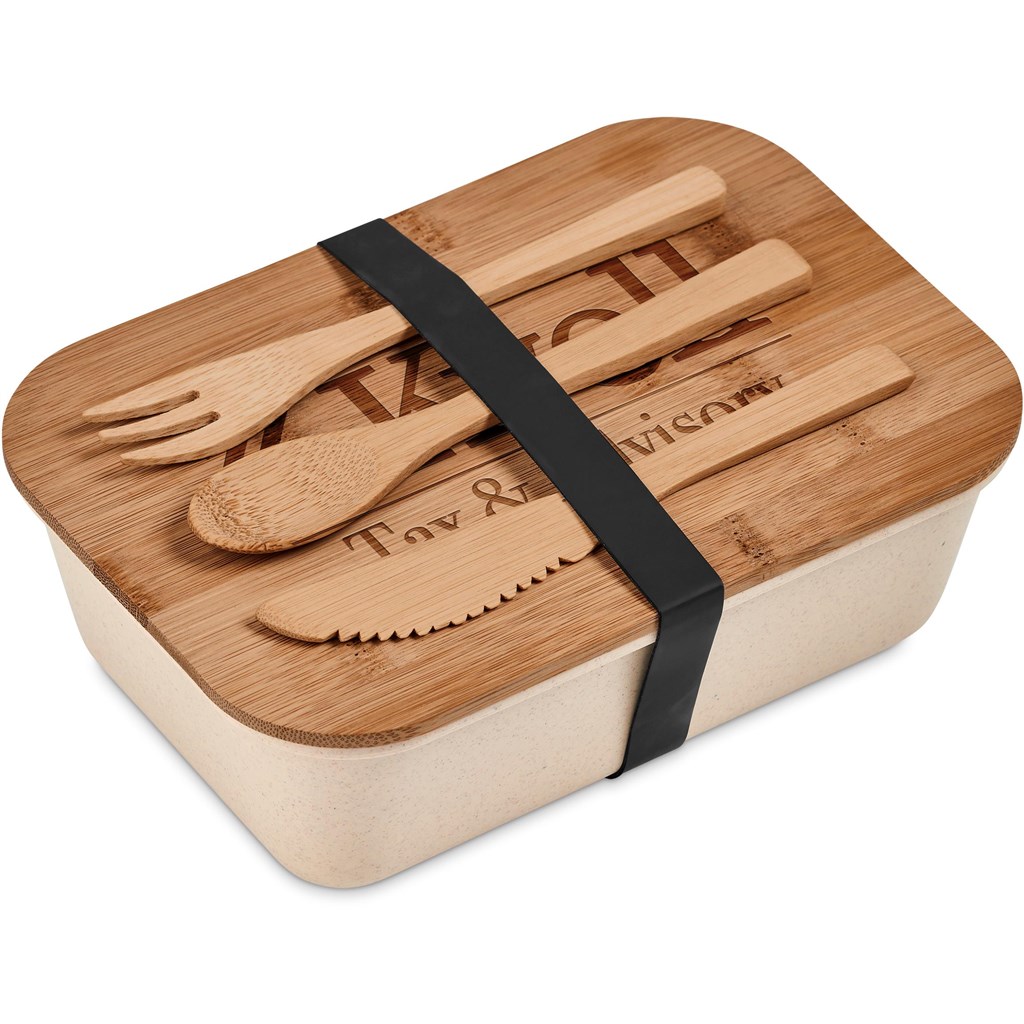 Kooshty Natura Plus Bamboo Fibre Lunch Box Set - Image 13