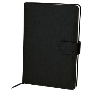 A5 Notebook With Magnetic Clip Cover