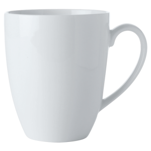 White Basics Coupe Mug 450ml