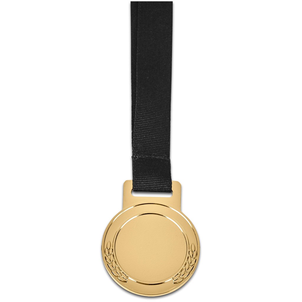 Altitude Achiever Medal With Black Petersham Lanyard