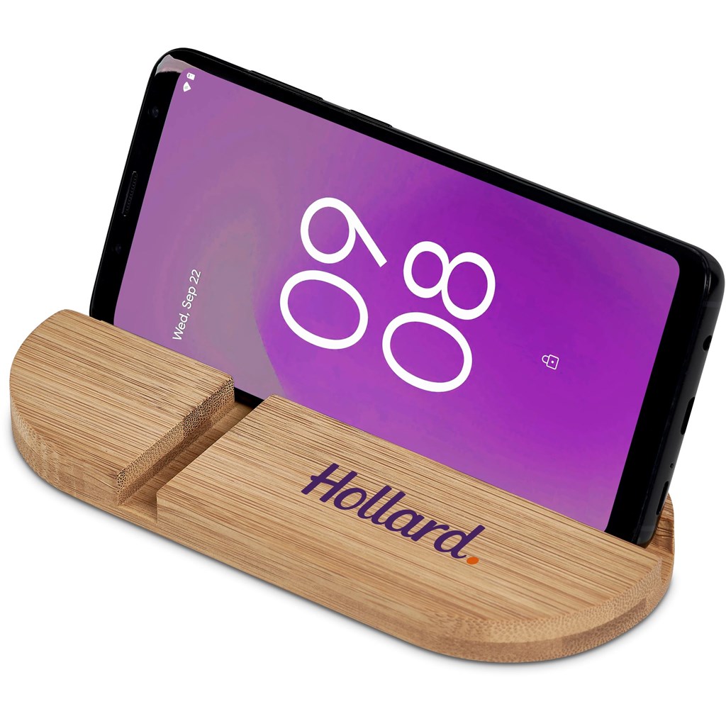 Okiyo Kurosu Bamboo Phone Stand - Image 23