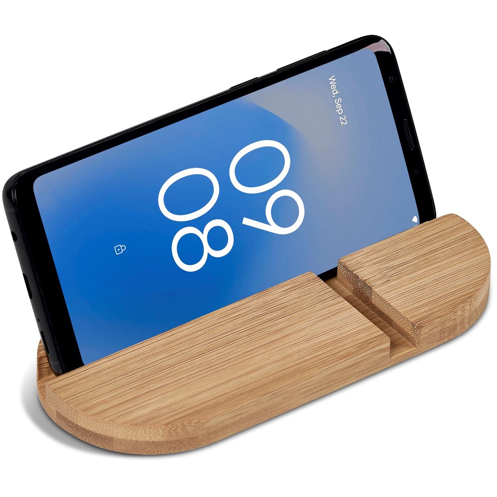 Okiyo Kurosu Bamboo Phone Stand - Image 24