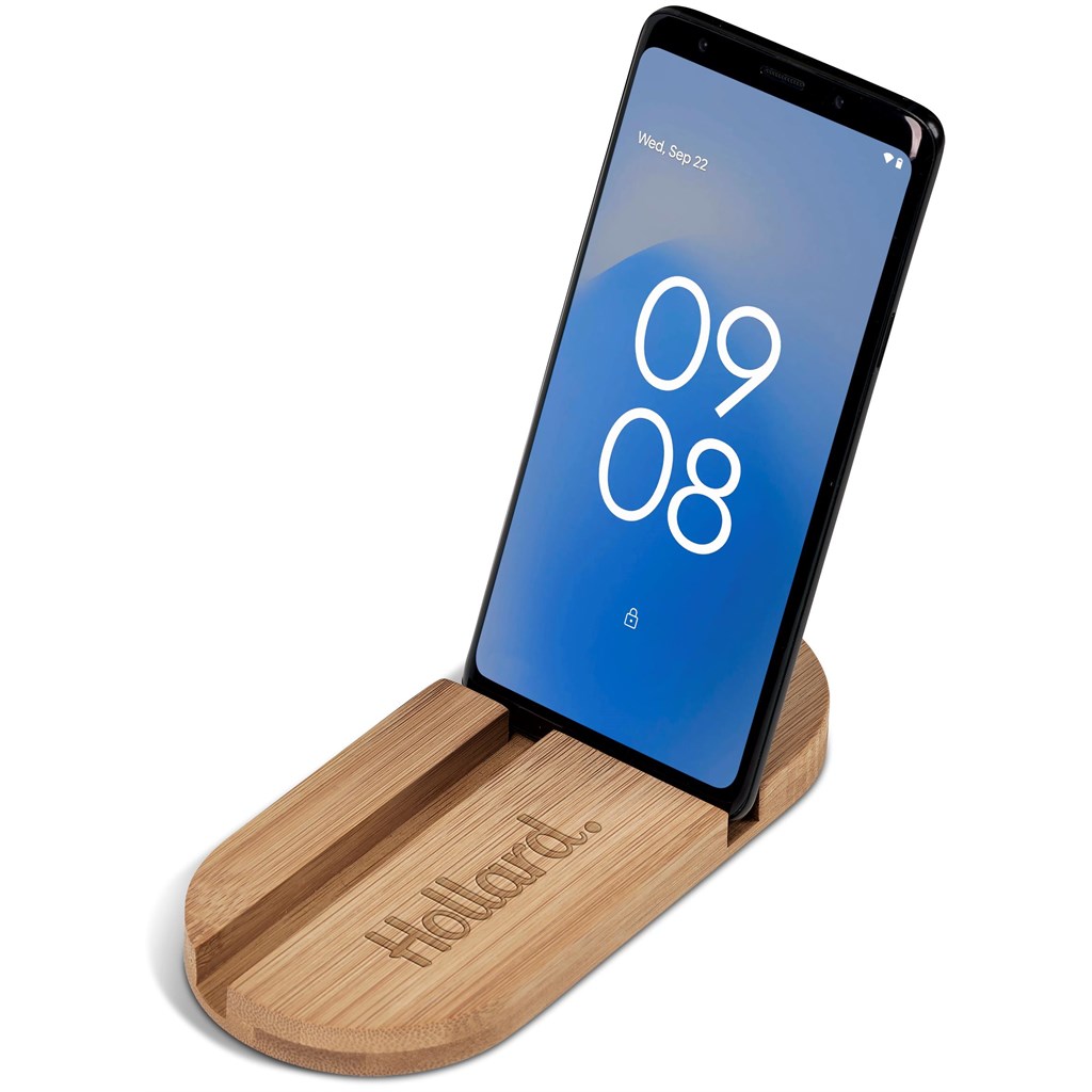 Okiyo Kurosu Bamboo Phone Stand - Image 6