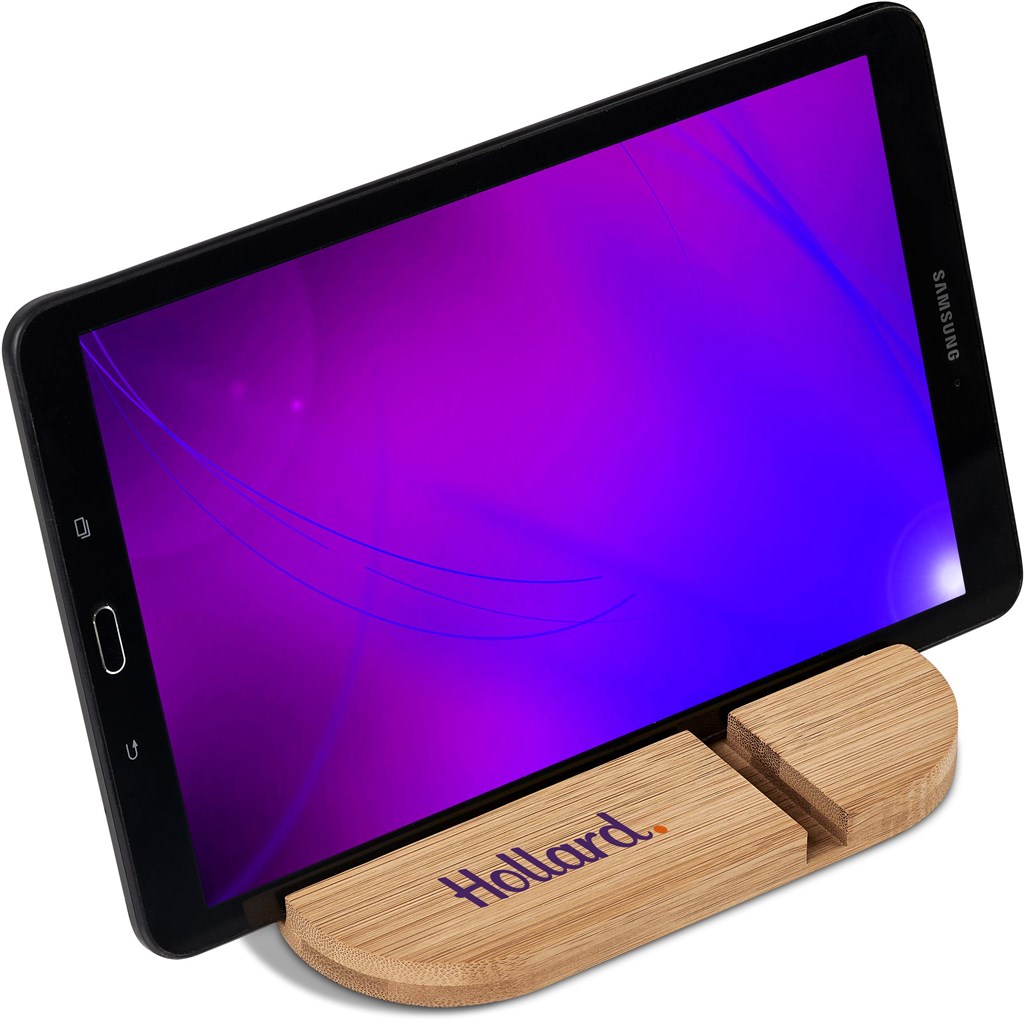 Okiyo Kurosu Bamboo Phone Stand - Image 12