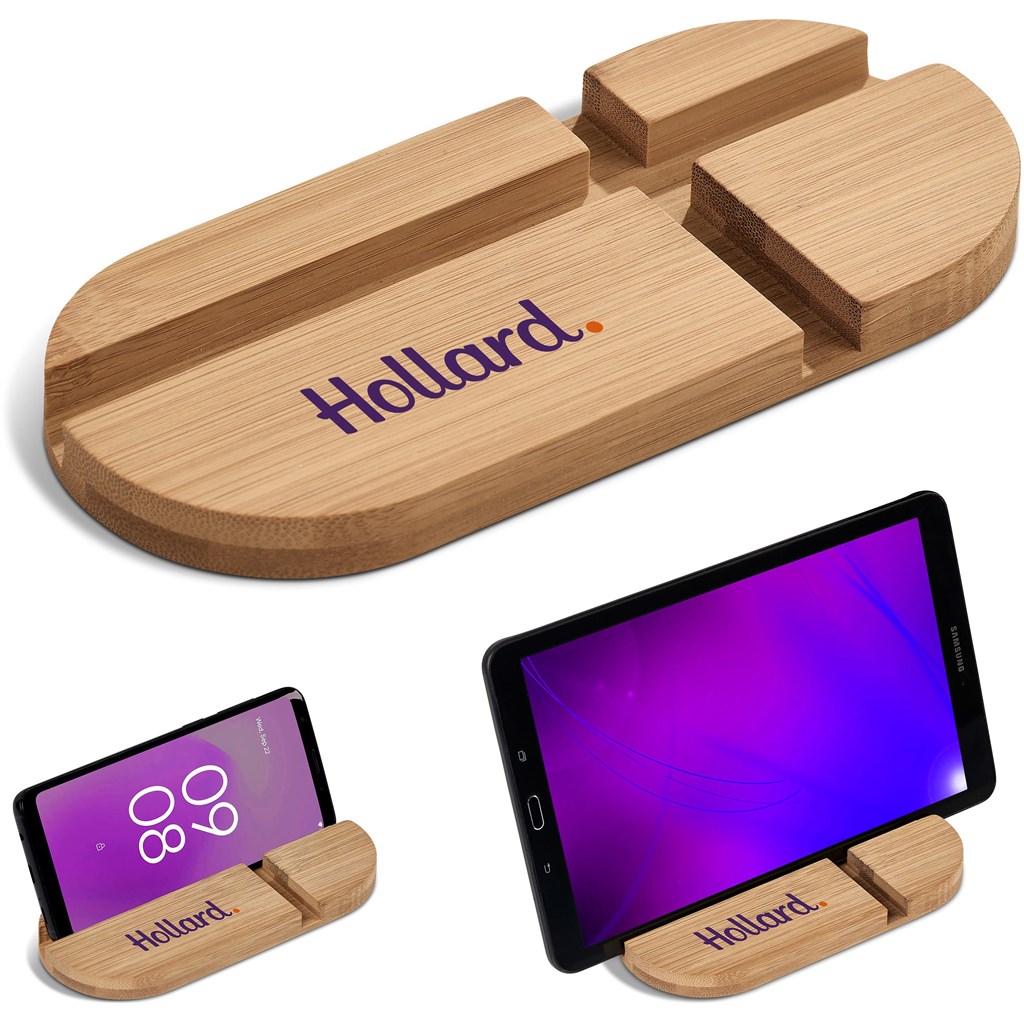 Okiyo Kurosu Bamboo Phone Stand - Image 7