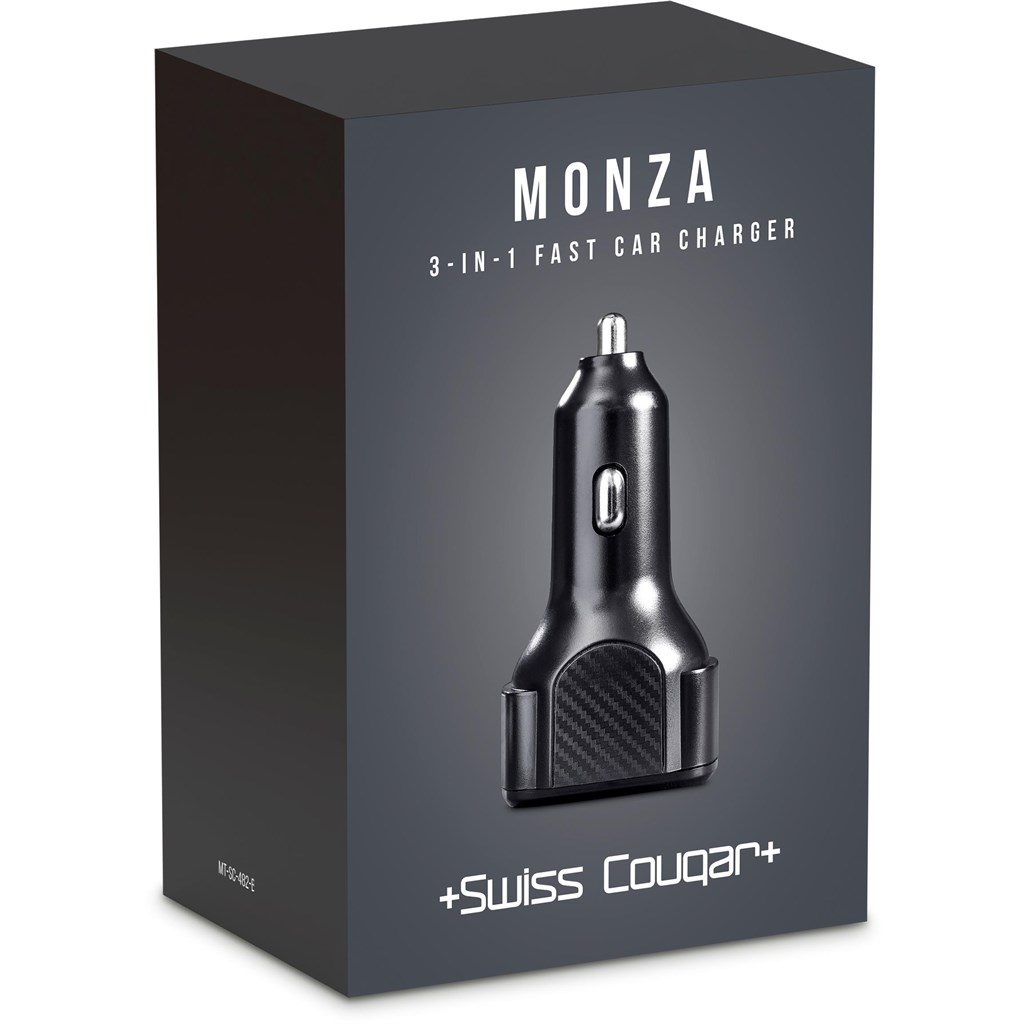 Swiss Cougar Monza 3-in-1 Fast Car Charger - Image 4