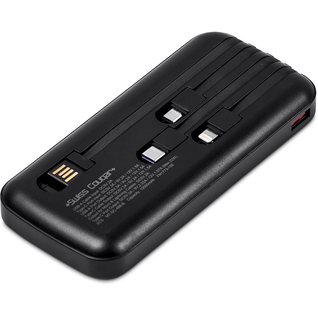 Swiss Cougar Bratislava Fast Charge 22.5W Power Bank - 10,000mAh - Image 12