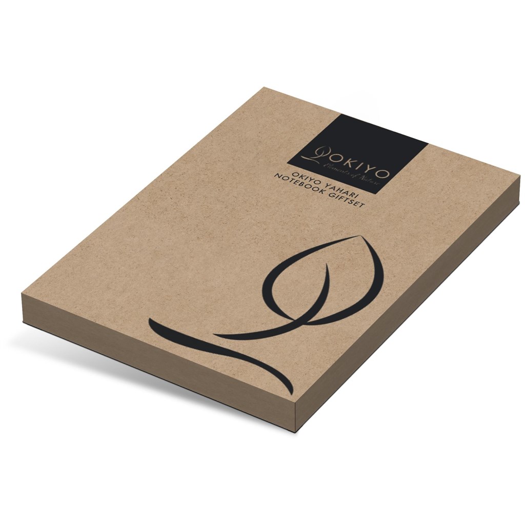 Okiyo Yahari Bamboo Notebook & Pen Set - Image 9