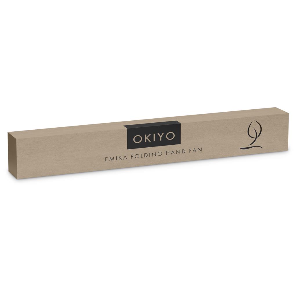 Okiyo Emika Folding Hand Fan - Image 3