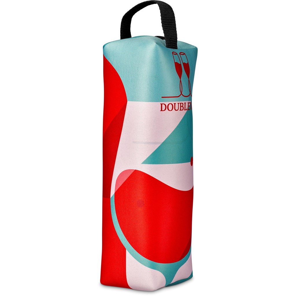 Pre-Printed Sample Hoppla Robertson Neoprene Wine Cooler - Image 4