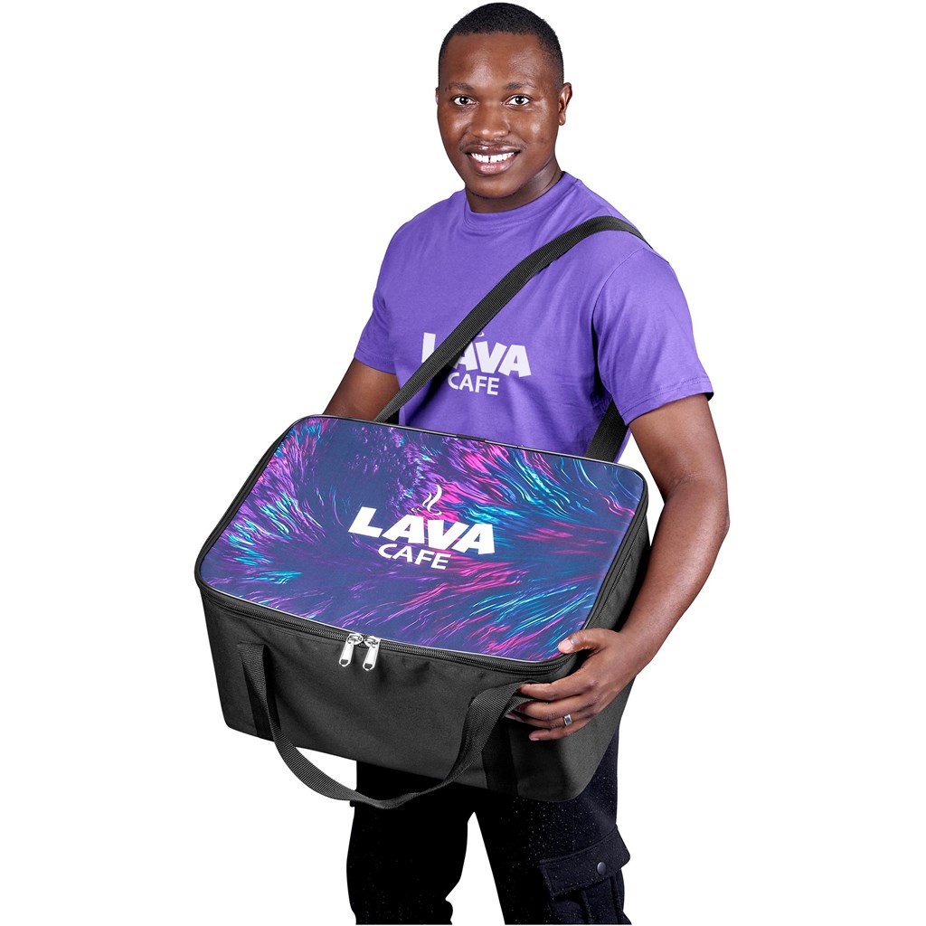 Pre-Printed Sample Hoppla Sudwala Food Delivery Cooler Bag - Image 4