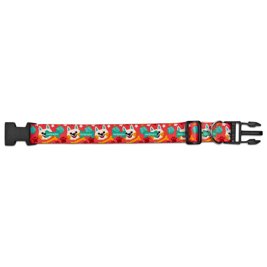 Pre-Printed Sample Hoppla Rambo Polyester Dog Collar - Image 3