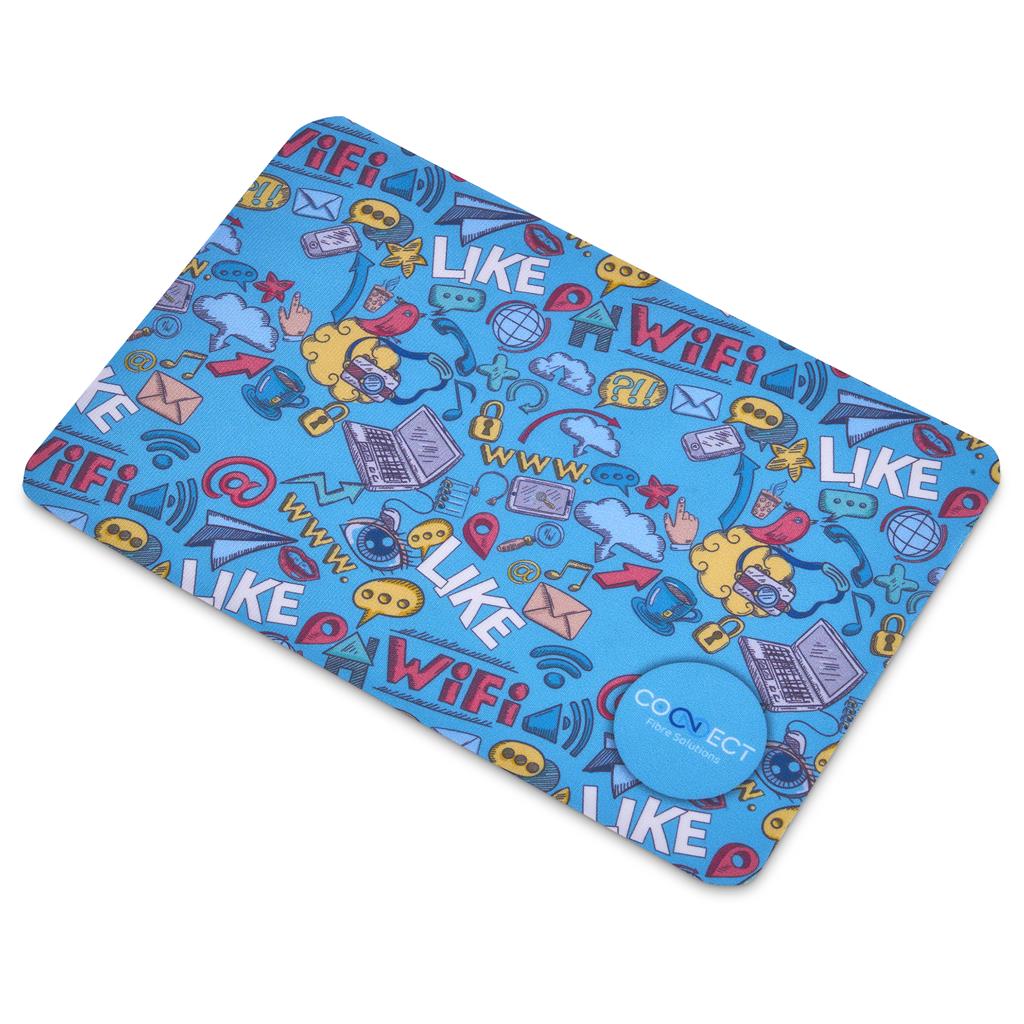 Pre-Printed Sample Hoppla Sparkra Polyester Keyboard Protector Cloth - Image 3