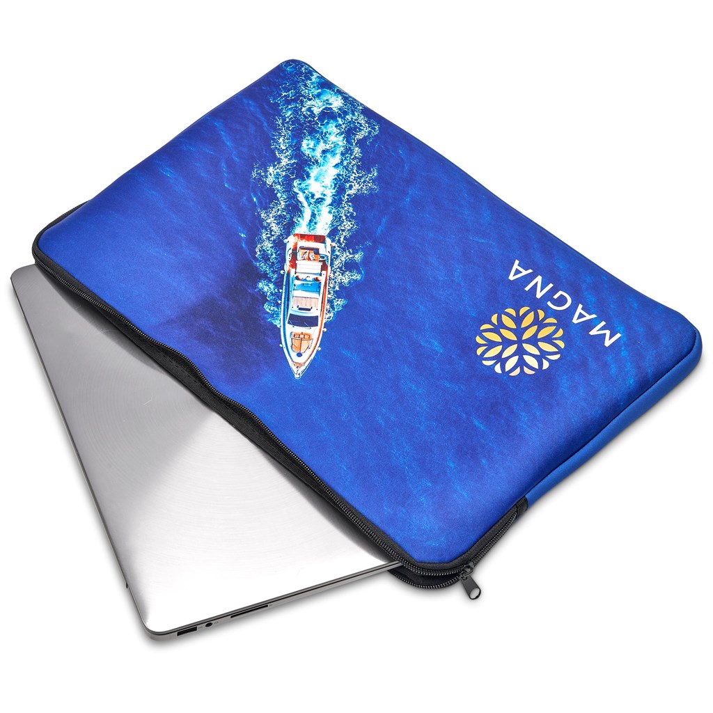 Pre-Printed Sample Hoppla Drift Neoprene Laptop Sleeve – 15 -16 inch - Image 3