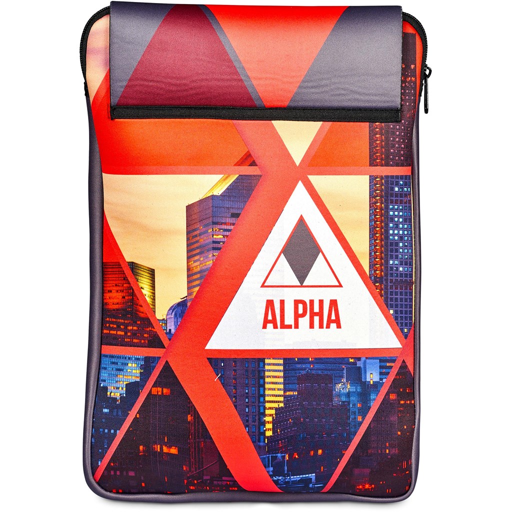 Pre-Production Sample Hoppla Grotto Neoprene Laptop Sleeve with Mouse Pad – 13-14 inch - Image 5