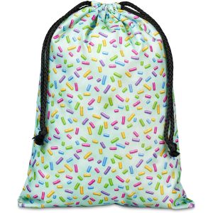 Pre-Production Sample Hoppla Pacific Maxi Polyester Drawstring Pouch