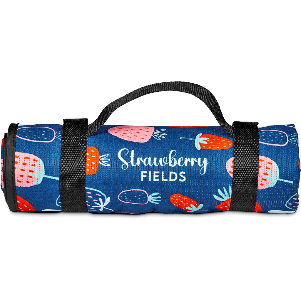 Pre-Production Sample Hoppla Ivory Recycled PET Picnic Mat - Image 10