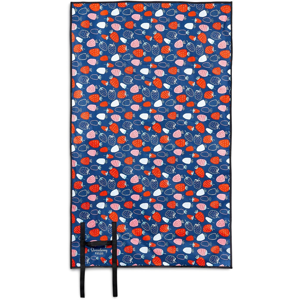 Pre-Production Sample Hoppla Ivory Recycled PET Picnic Mat - Image 6