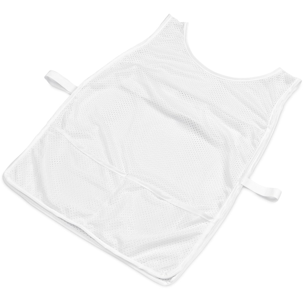 Pre-Production Sample Hoppla Jackal Polyester Caddy Bib with PVC Name Sleeve - Image 7