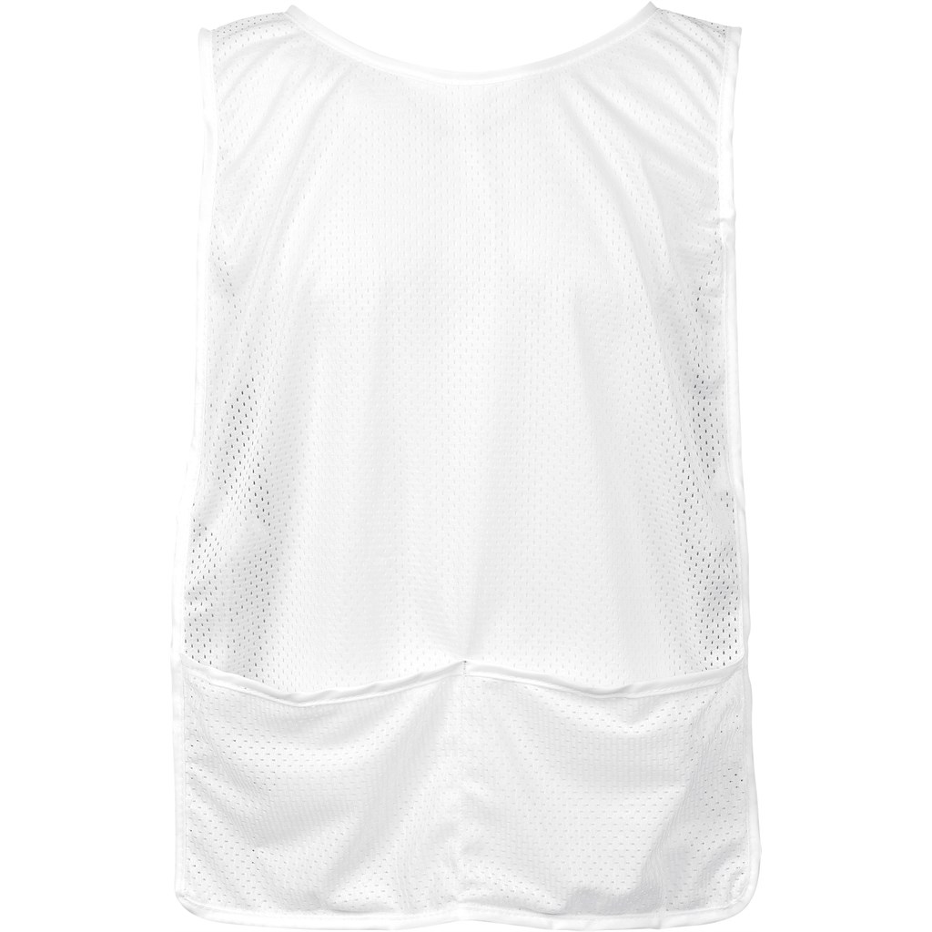 Pre-Production Sample Hoppla Jackal Polyester Caddy Bib with PVC Name Sleeve - Image 8