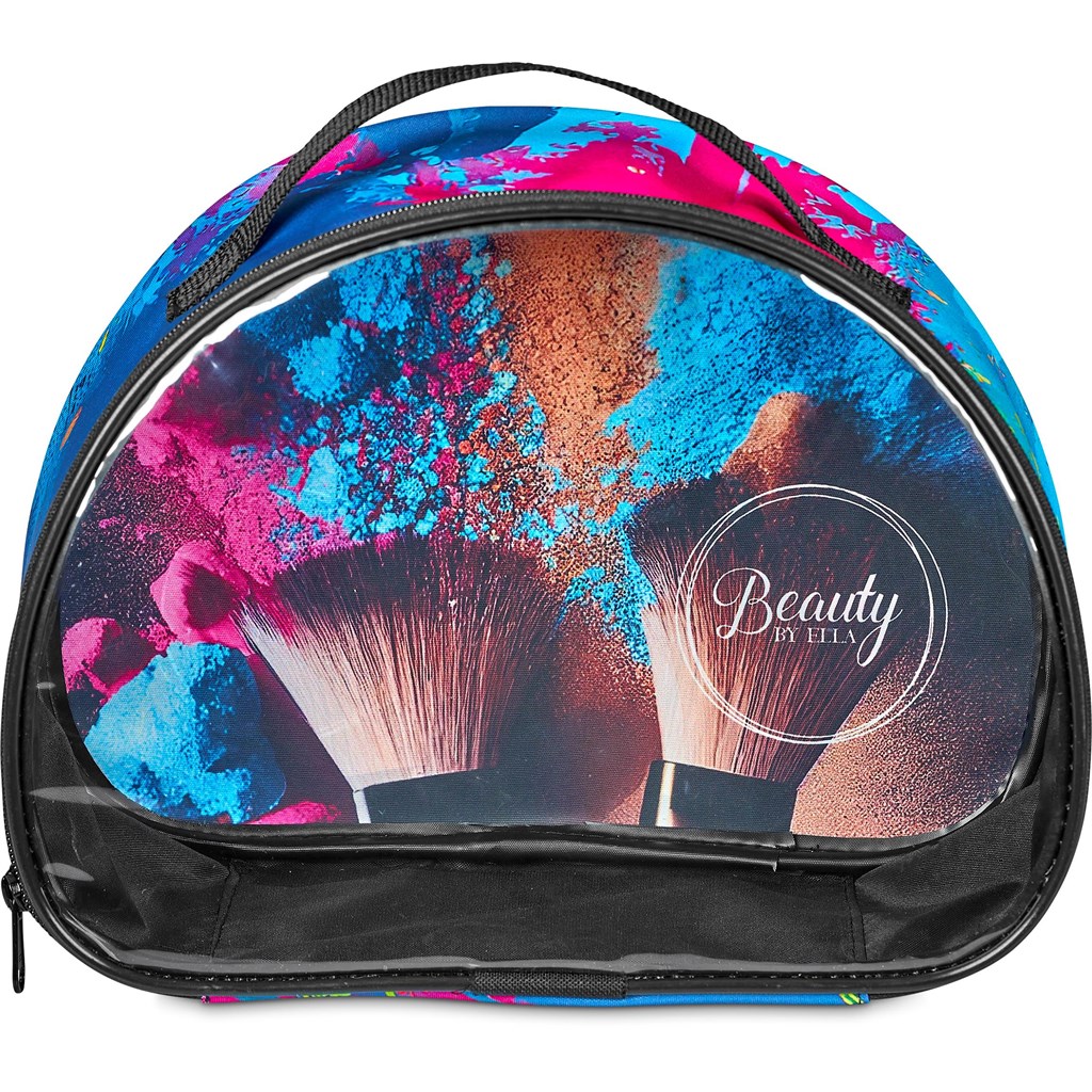 Pre-Production Sample Hoppla Aloe Toiletry Bag With PVC Front Window - Image 6